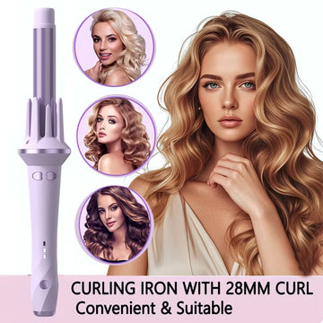 Automatic Hair Curler 28mm/32mm Large Wave Curling Iron Anion Fast Heating Professional Styling Curlers Curling Wand Hair Waver