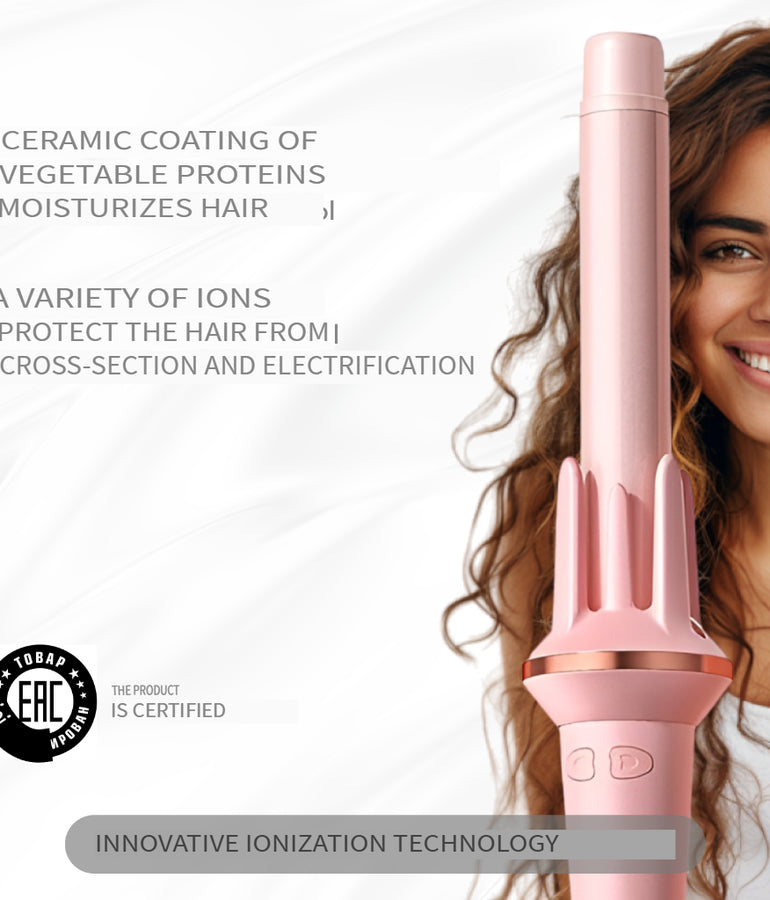 AIMIE Automatic Hair Curler with Anion Technology for Frizzy Hair