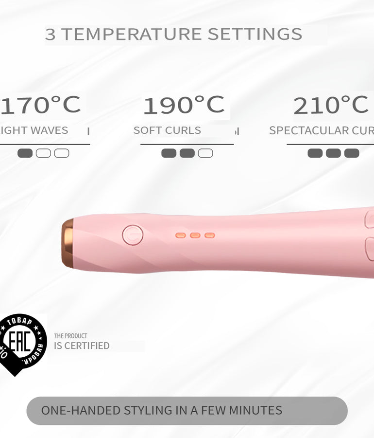 AIMIE Automatic Hair Curler with Anion Technology for Frizzy Hair